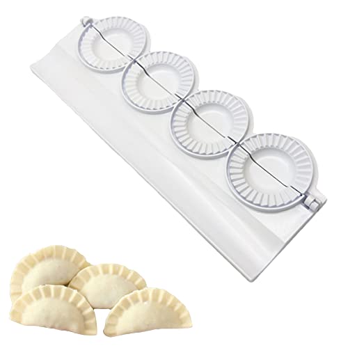 Niuhong Dumpling Maker Form Kunststoff Ravioli Former Ausstecher Selbermachen Teigtaschen Knödel Hersteller Mold Manuelle Klöße Former Dough Press Mehlkloß Hersteller Kochen Machen Ravioli DIY von Niuhong