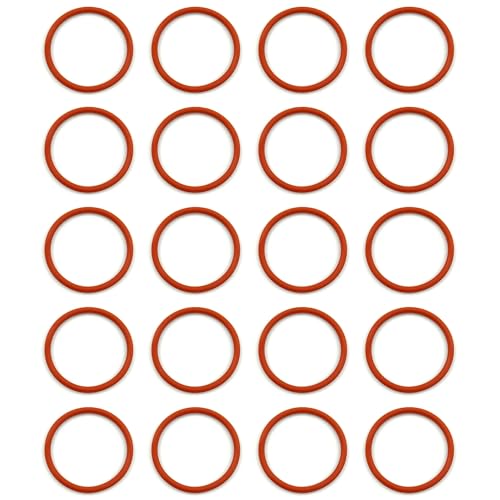 Niuhong 20 Pcs 27 * 2mm Antriebsriemen Für Staubsauger Seitenbürsten Silikon-O-Ringe Staubsauger Ersatzriemen Kompatibel Mit Neato Botvac 65 70 75 D80 D85 D3 D5 D6 D7 von Niuhong