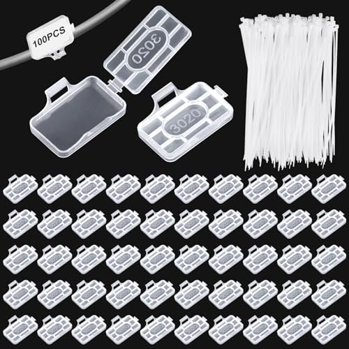 Niuny Kabelbeschriftung Clip Kabel Beschriftung Clip 100Stk Kabeletiketten Kabelmarker Kabelmarkierung Weiß Wasserfest mit Kabelbinder für Kennzeichnung und Sortierung von Kabeln Aller Art Niuny Kabelbeschriftung Clip Kabel Beschriftung Clip 100Stk Kabeletiketten Kabelmarker Kabelmarkierung Weiß Wasserfest mit Kabelbinder für Kennzeichnung und Sortierung von Kabeln Aller Art von Niuny