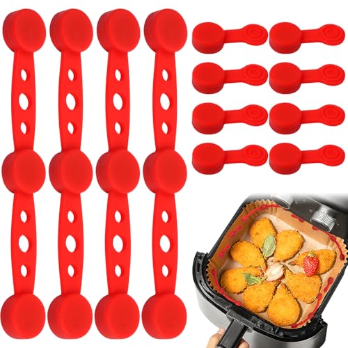 Niuny Luftbraten Magnet Silikonschnalle Magnete HeißLuftfritteuse 12Stk Luftfritteusen Magnete für Papier Magnet Airfryer Backpapier Silikon Magnetisch für Airfryer HeißLuftfritteuse Silikon Schnalle Niuny Luftbraten Magnet Silikonschnalle Magnete HeißLuftfritteuse 12Stk Luftfritteusen Magnete für Papier Magnet Airfryer Backpapier Silikon Magnetisch für Airfryer HeißLuftfritteuse Silikon Schnalle von Niuny