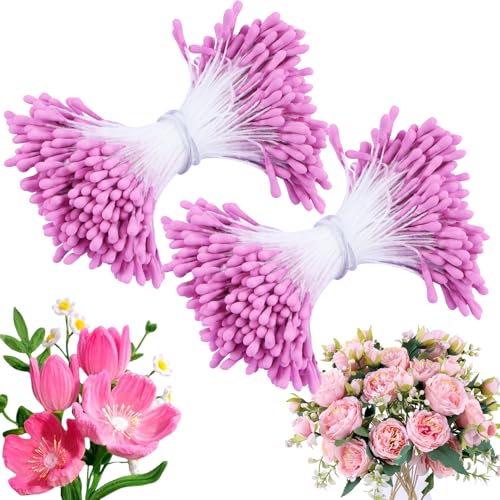 Niuny Pfeifenreiniger Blumen Staubblatt 800Stk Staubblätter zum Basteln Künstliche Blütenstempel Staubgefäße Rosenrot Doppelköpfe Simulierte Blütenstaubblätter Für Blumen Basteln DIY Dekoration Niuny Pfeifenreiniger Blumen Staubblatt 800Stk Staubblätter zum Basteln Künstliche Blütenstempel Staubgefäße Rosenrot Doppelköpfe Simulierte Blütenstaubblätter Für Blumen Basteln DIY Dekoration von Niuny
