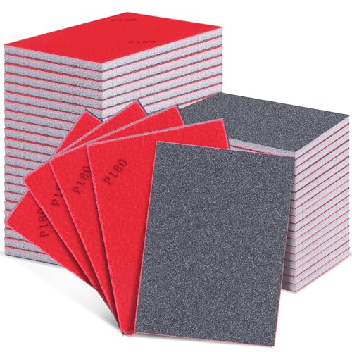 Niuny Schleifschwamm Nass Trocken Schleifpapier Set 16Stk Schleifpads 180 Körnung Schleifschwämme Handschleifblöcke Schleifblock für Holz Trockenbau Metall Farbe Autokarosseriereparatur Niuny Schleifschwamm Nass Trocken Schleifpapier Set 16Stk Schleifpads 180 Körnung Schleifschwämme Handschleifblöcke Schleifblock für Holz Trockenbau Metall Farbe Autokarosseriereparatur von Niuny