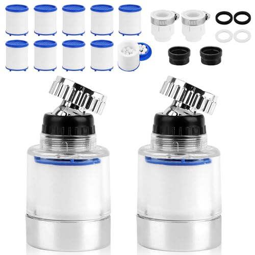 Niuny Wasserfilter Wasserhahn Filter Wasserhahnfilter für Trinkwasser Kalkfilter Wasserhahn Entkalker Aufsatz 360° Drehbaren Water Filter Tap mit Austauschbar Filterelement für Bad Küche Spüle Niuny Wasserfilter Wasserhahn Filter Wasserhahnfilter für Trinkwasser Kalkfilter Wasserhahn Entkalker Aufsatz 360° Drehbaren Water Filter Tap mit Austauschbar Filterelement für Bad Küche Spüle von Niuny