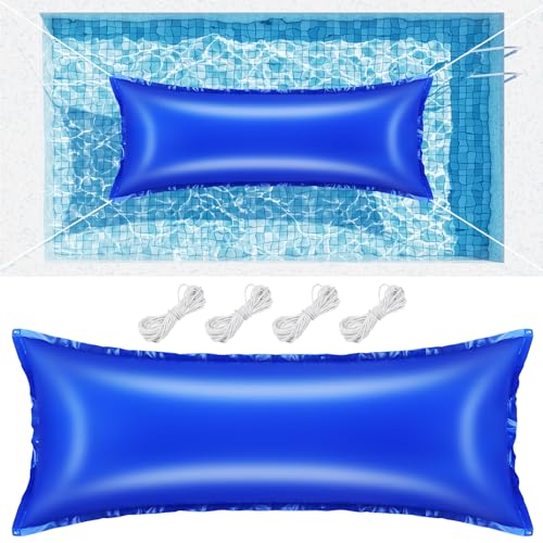 Poolkissen für oberirdische Pools, 0,6 mm dick, für den Winter, großes Luftpool-Abdeckungskissen-Set zum Überwintern mit Seilen, aufblasbares, kältebeständiges Schwimmbad-Kissen, 1,2 x 3,6 m Poolkissen für oberirdische Pools, 0,6 mm dick, für den Winter, großes Luftpool-Abdeckungskissen-Set zum Überwintern mit Seilen, aufblasbares, kältebeständiges Schwimmbad-Kissen, 1,2 x 3,6 m von Niuyhe