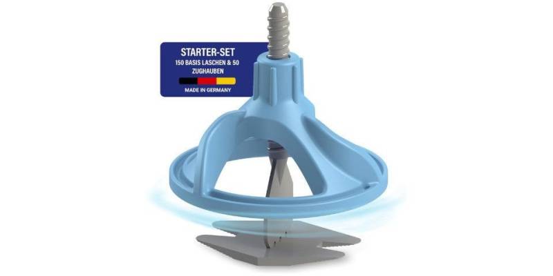 Nivelliersystem24.com Nivelliersystem Nivelliersystem24.com Starter-Set 2mm - präzise & ebene Verlegung (50-St) von Nivelliersystem24.com