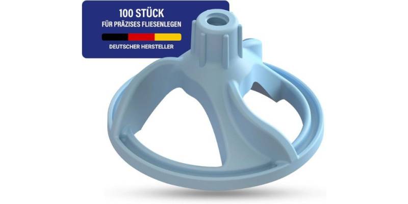 Nivelliersystem24.com Nivelliersystem Nivelliersystem24.com Zughauben für Fliesenstärke 3-15 mm (100-St) von Nivelliersystem24.com