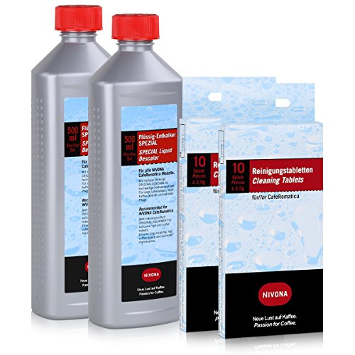 2x Nivona Reinigungs Set für Ihren Kaffeevollautomaten CafeRomatica 2x Nivona Reinigungs Set für Ihren Kaffeevollautomaten CafeRomatica von Nivona