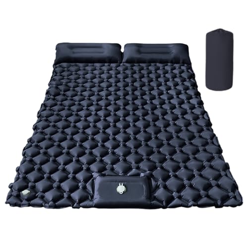 Doppeltes Kissen Zum Schlafen – Aufblasbare Schlafmatte | Camping- Eingebautes Kissen Für Rucksack Im Schultergurt, Faltbare Luftmatte Für All Abenteuer Doppeltes Kissen Zum Schlafen – Aufblasbare Schlafmatte | Camping- Eingebautes Kissen Für Rucksack Im Schultergurt, Faltbare Luftmatte Für All Abenteuer von Nixiara