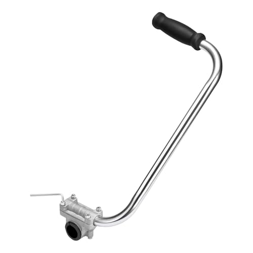 Ergonomischer String -Trimmer -Griff - Grip Bar, Lawn Tool Add -On | Einstellbare Stützansatz Für Mäherkanten, Gartengrasschneider -Kontrolle, Edelstahlkomponente Für Die Arbeit Im Freien von Nixiara