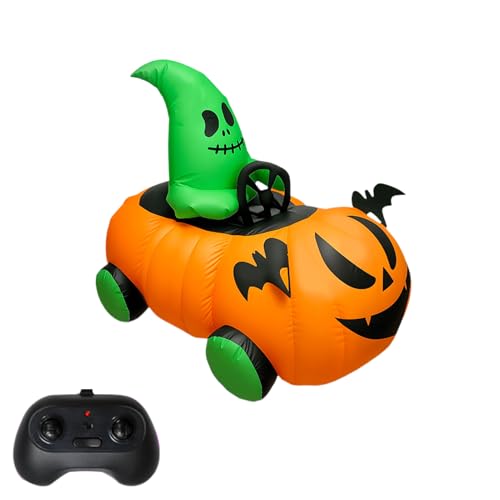 Halloween Aufblasbarer Hof - Selbstblase, Fernbedienung | Kürbiswagen Ghost Hexenfiguren, Rasengarten Im Freien Garten Balkon Zeigen Requisiten Für Feierlichkeiten Organisatoren Mädchen Kinder Halloween Aufblasbarer Hof - Selbstblase, Fernbedienung | Kürbiswagen Ghost Hexenfiguren, Rasengarten Im Freien Garten Balkon Zeigen Requisiten Für Feierlichkeiten Organisatoren Mädchen Kinder von Nixiara