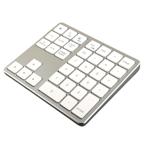 Handheld -drahtlose Tastatur - Slim Digital Pad, Kompaktnummer Layout | Ruhige Schlüsseleingabe Für Desktop -PC, Kordless Eingangsbehörde Für Büro, Tragbares Steuergerät Für Geschäftsreisen Und Heimti Handheld -drahtlose Tastatur - Slim Digital Pad, Kompaktnummer Layout | Ruhige Schlüsseleingabe Für Desktop -PC, Kordless Eingangsbehörde Für Büro, Tragbares Steuergerät Für Geschäftsreisen Und Heimti von Nixiara