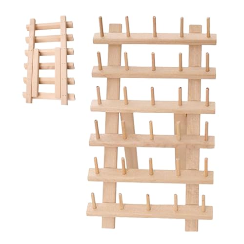 Nixiara Garnhalter-Rack, Stickgarn Rack | 30 Holz Stickhalter | Nähorganizer für Mama, Bastler, Frauen, Familie, Freunde Nixiara Garnhalter-Rack, Stickgarn Rack | 30 Holz Stickhalter | Nähorganizer für Mama, Bastler, Frauen, Familie, Freunde von Nixiara