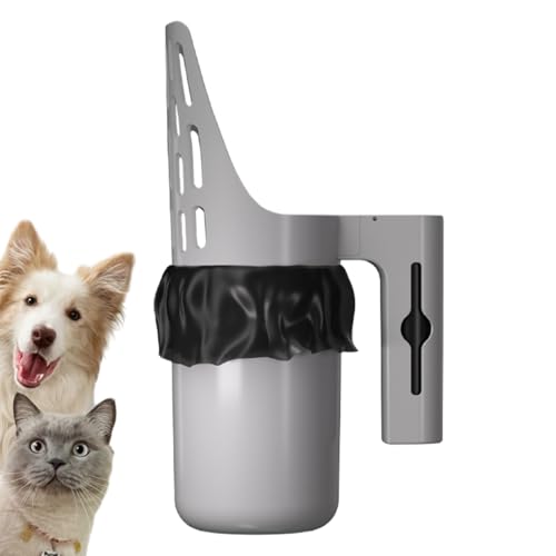 Nixiara Katzenstreu Schaufel | Katzenklo Schaufel Mit Halterung | Katzentoiletten-Zubehör Mit Siebfunktion Für Innenbereich & von Nixiara