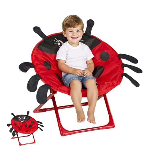 Nixiara Klappbarer Untertassenstuhl für Kinder, faltbar, bis zu 50 kg, Sitz mit Rückenlehne für Rasen, Outdoor-Aktivitäten Nixiara Klappbarer Untertassenstuhl für Kinder, faltbar, bis zu 50 kg, Sitz mit Rückenlehne für Rasen, Outdoor-Aktivitäten von Nixiara