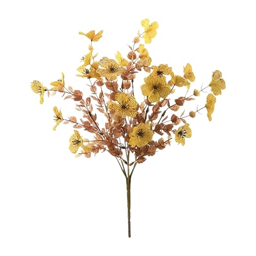 Nixiara Trockenblumen Für Vase | Getrocknete Blumensträuße - Realistische Kunstblumen Deko für Haustür Garten Balkon Hochzeit Fotografie Nixiara Trockenblumen Für Vase | Getrocknete Blumensträuße - Realistische Kunstblumen Deko für Haustür Garten Balkon Hochzeit Fotografie von Nixiara