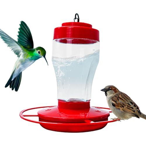 Nixiara Vogelfutterstation mit Sitzstangen, Vogelfutterstation für den Außenbereich | klare Wildfutterstation mit Anschlüssen – Werkzeug für Wildfutter, Spender Nixiara Vogelfutterstation mit Sitzstangen, Vogelfutterstation für den Außenbereich | klare Wildfutterstation mit Anschlüssen – Werkzeug für Wildfutter, Spender von Nixiara