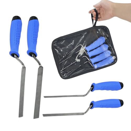 Zeigekelle - 4 Stück Präziser Tuck Zeiger Zement Trowel | Professionelle Betonwerkzeuge Für Mörtelputzversiegelung Anfänger Haus Renovierung Mauerwerk Stuck Ziegelblock Fliesenanwendung von Nixiara