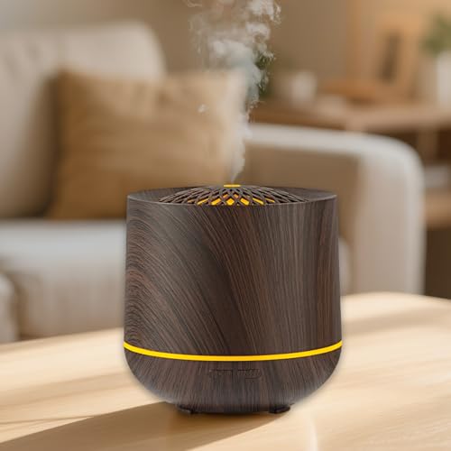 Nixtrve 300ml Diffuser, Ultraschall Aroma Diffuser für ätherische Öle, Luftbefeuchter mit kühlem Nebel, 7 Farben LED Licht und automatische Abschaltung, Diffuser ätherische Öle für Zuhause und Büro Nixtrve 300ml Diffuser, Ultraschall Aroma Diffuser für ätherische Öle, Luftbefeuchter mit kühlem Nebel, 7 Farben LED Licht und automatische Abschaltung, Diffuser ätherische Öle für Zuhause und Büro von Nixtrve