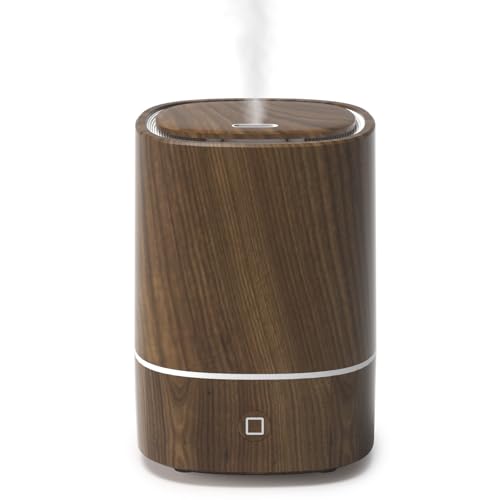 Nixtrve Aroma Diffuser für ätherische Öle, 125ml Ultrasonic Diffuser, Luftbefeuchter mit kühlem Nebel, 7-Farben LED Licht & Auto-Off, Diffuser ätherische Öle für Zuhause & Büro von Nixtrve