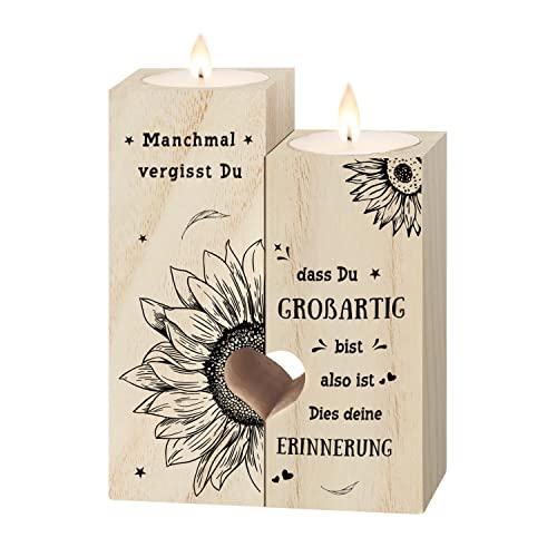 Geschenke für Frauen, Kerzenständer Geburtstagsgeschenk für Frauen, Beste Freundin Geschenke, Geschenke für Freundin, Frauen, Schwestern, Kollegen von Niyewsor