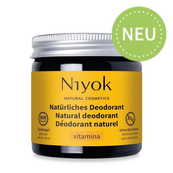 Niyoks Naturkosmetik Niyok 2 in 1 Deodorant antitranspirant in 7 Duftrichtungen von Niyoks Naturkosmetik