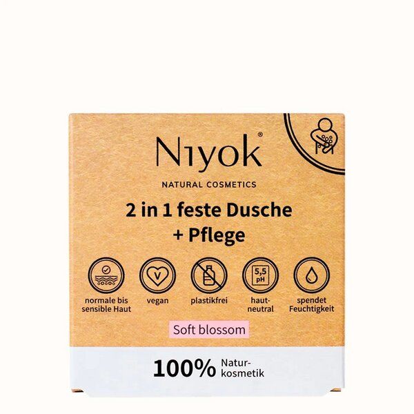 Niyoks Naturkosmetik Niyok feste Dusche + Pflege von Niyoks Naturkosmetik