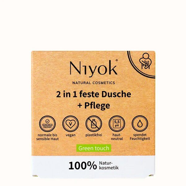 Niyoks Naturkosmetik Niyok feste Dusche + Pflege von Niyoks Naturkosmetik