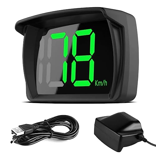 HUD Head Up Display Auto: Nizirioo Universal Digitaler Head Up Display, Gps Tacho, Geschwindigkeitsmessgerät mit GPS + Beidou Dual-Chip, USB Plug and Play, KMH, für Alle Autos HUD Head Up Display Auto: Nizirioo Universal Digitaler Head Up Display, Gps Tacho, Geschwindigkeitsmessgerät mit GPS + Beidou Dual-Chip, USB Plug and Play, KMH, für Alle Autos von Nizirioo