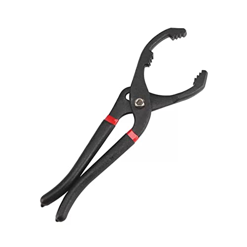 Nizirioo 10 Zoll Ölfilterschlüssel Ölfilterzange Verstellbar Ölfilterschlüssel Universal mit Rutschfestem Griff für Ölfilter von Ø 55mm bis Ø 110mm von Nizirioo