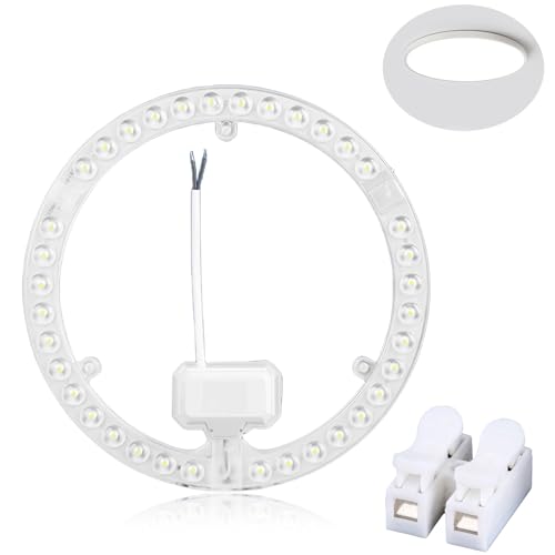 Nizirioo 36W LED Modul UmrüStsatz: Ringlampe Umrüstset Weiß Abstrahl für Deckenleuchten und Wandleuchten Ersatz, Kreisleuchtstofflampe für Küche Wohnzimmer Einkaufszentrum von Nizirioo