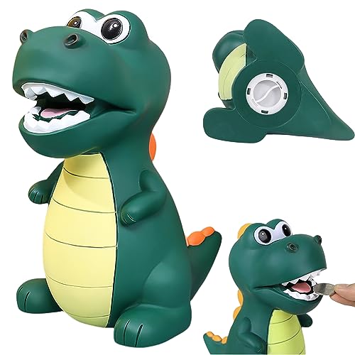 Nizirioo Dinosaurier Spardose für Kinder: Dino Sparschwein groß für Junge und Mädchen, Bruchsichere Spardosen aus PVC-Material für Dekoration des Kinderzimmers, Geburtstagsgeschenk, Taufgeschenke (A) Nizirioo Dinosaurier Spardose für Kinder: Dino Sparschwein groß für Junge und Mädchen, Bruchsichere Spardosen aus PVC-Material für Dekoration des Kinderzimmers, Geburtstagsgeschenk, Taufgeschenke (A) von Nizirioo