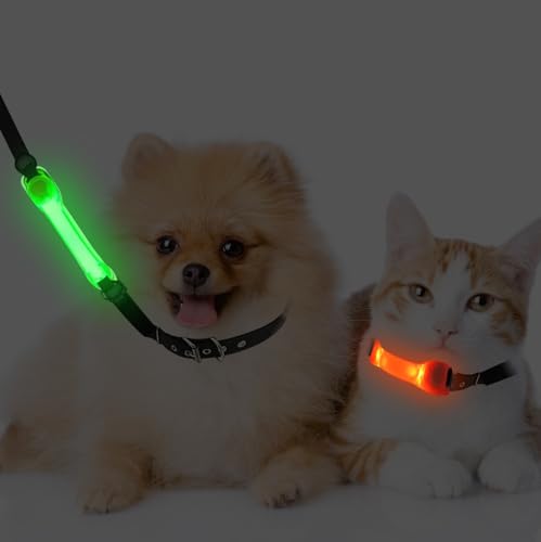 Nizirioo LED Leuchtbänder für Haustiere: Aufladbar Hundehalsband Leuchtend, USB Sicherheits LED Leuchthalsband Hunde, Einfach an Halsband Leine und Geschirr zu Befestigen, Helle Sicherheit(Grün+Rot) Nizirioo LED Leuchtbänder für Haustiere: Aufladbar Hundehalsband Leuchtend, USB Sicherheits LED Leuchthalsband Hunde, Einfach an Halsband Leine und Geschirr zu Befestigen, Helle Sicherheit(Grün+Rot) von Nizirioo