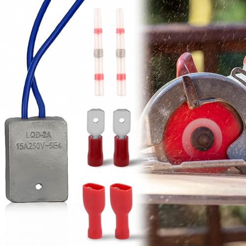 Nizirioo Softstart Modul Insallationsset: Sanftanlauf Anlaufstrombegrenzer, 15A 250V Anlaufstrombegrenzer, Soft Start Anlaufwiderstand für Kappsägen, Elektrowerkzeuge Wie Kreissäge, Handkreissäge Nizirioo Softstart Modul Insallationsset: Sanftanlauf Anlaufstrombegrenzer, 15A 250V Anlaufstrombegrenzer, Soft Start Anlaufwiderstand für Kappsägen, Elektrowerkzeuge Wie Kreissäge, Handkreissäge von Nizirioo