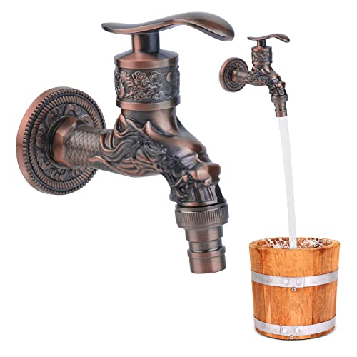 Wasserhahn Garten Antik Vintage Wasserhahn:Nizirioo Garten Wasserhahn Aussen Wasserhahn Garten 1/2 Zoll Wandmontage Drachengeschnitzter Wasserhahn Drache Geschnitzt Wasserhahn für Badezimmer Küche Wasserhahn Garten Antik Vintage Wasserhahn:Nizirioo Garten Wasserhahn Aussen Wasserhahn Garten 1/2 Zoll Wandmontage Drachengeschnitzter Wasserhahn Drache Geschnitzt Wasserhahn für Badezimmer Küche von Nizirioo