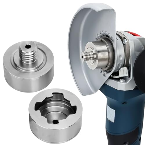 X-LOCK Adapter auf M14 Gewinde: Nizirioo Edelstahl XLOCK Adapter Winkelschleifer Aufsatz, Präzision und Stabilität, Adapter für Winkelschleifer-Schneidklinge, Bohreradapter mit Diamantkern X-LOCK Adapter auf M14 Gewinde: Nizirioo Edelstahl XLOCK Adapter Winkelschleifer Aufsatz, Präzision und Stabilität, Adapter für Winkelschleifer-Schneidklinge, Bohreradapter mit Diamantkern von Nizirioo