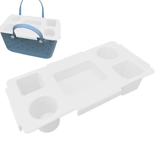 Njidher Getränkehalter Mit Tablett,wasserdichte Multifunktions-Box | Wasserdichter Organizer Für Unterwegs, Picknick, Camping Und Mit Stabilem Design von Njidher