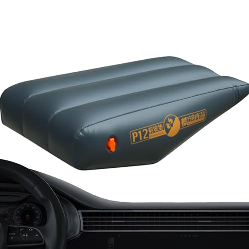 Nkmujil Auto Aufblasbare Frontpolster Dicke PVC Auto Matratze Wasserdicht Auto Aufblasbares Bett Auslaufsicher Auto Luftmatratze Rücksitz Auto Luftmatratze Auto Reise Aufblasbare Matratze Auto von Nkmujil