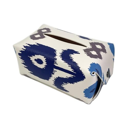 Tissue Box Cover, Tissue Box Cover Square, Tissue Box Holder, Decorative Tissue Box Holder, PU Leather Rectangular Bohemian Bag for Waterproof Tissue Holder for Home Workplace Tissue Box Cover, Tissue Box Cover Square, Tissue Box Holder, Decorative Tissue Box Holder, PU Leather Rectangular Bohemian Bag for Waterproof Tissue Holder for Home Workplace von Nkmujil