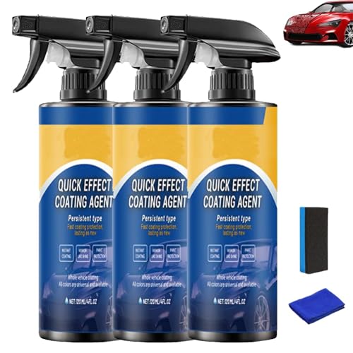 Advanced Car Quick-Acting Coating Agent Spray,3 in 1 Car Coating Spray,Multi-functional Coating Renewal Agent,Multi Functional Coating Renewal Agent Spray,Nano Repair & Protective Coating for Cars(3pc Advanced Car Quick-Acting Coating Agent Spray,3 in 1 Car Coating Spray,Multi-functional Coating Renewal Agent,Multi Functional Coating Renewal Agent Spray,Nano Repair & Protective Coating for Cars(3pc von Nnbysj