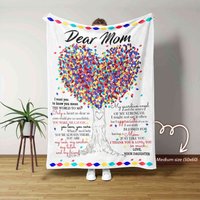 Liebe Mutter Decke, Personalisierte Namensdecke, Und Tochter Familiendecke, Decken Für Mädchen, Decke Geschenke Liebe Mutter Decke, Personalisierte Namensdecke, Und Tochter Familiendecke, Decken Für Mädchen, Decke Geschenke von NnhCraft