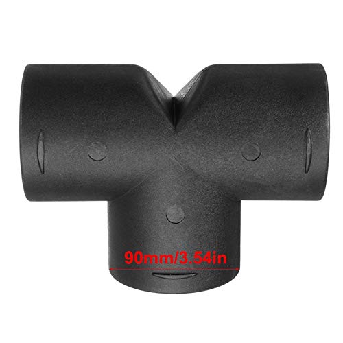 1pc 60mm / 75mm Air Vent Ducting T Stück Knierohre Outlet Auspuff-Anschluss gepasst for Eberspächer Luft Diesel Standheizung (Größe : 90mm) von No Logo