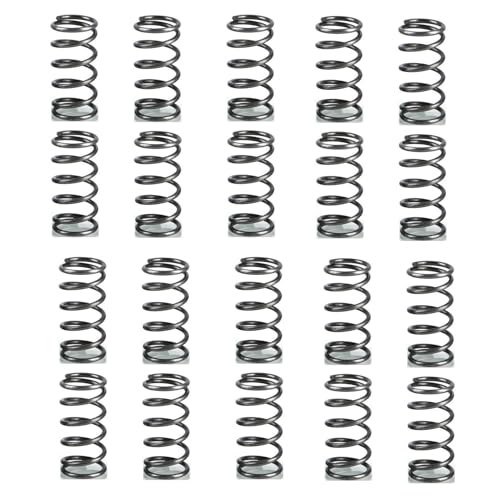 NO LOGO NJ-Spring, 20pcs 0.4mm 0.4x4mm Edelstahl Druckfeder Drahtdurchmesser 0,4 mm Außendurchmesser 4 mm Länge 5-50mm (Größe : 15mm) von No Logo