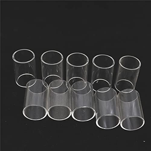 Pang-qingtian 10 stücke Glasröhrchen Fit für Justfog Q16 Pro 1.9ml / Fit für Q14 / Fit für Q16 2ml Kompakt 16 / Fit für kompakt 14 (Farbe : Fit for Q14 1.8ml) von No Logo