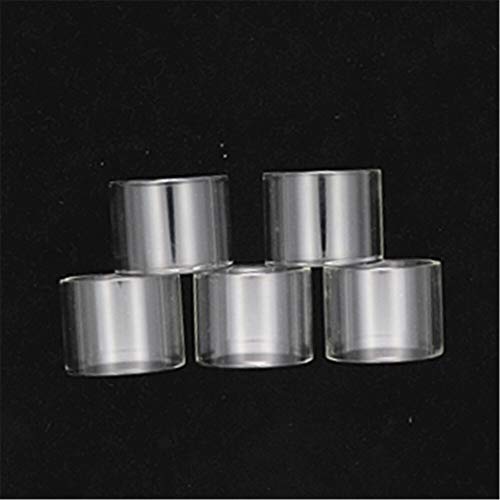 Pang-qingtian 5 stücke Ersatzglasbehälter Fit für Dampf Crave Aromamizer Plus RDTA 10ml / Fit für Aromamizer Plus RDTA 5ml Gerade Röhre (Farbe : 10ml fit for Aromamizer Plus) von No Logo