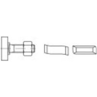 1070213 Hammerkopfschrauben M12 50mm 88938 Edelstahl A4 25St. von No Name