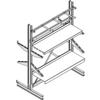 29.438 Fachboden (B x T) 1056mm x 600mm Stahl verzinkt Verzinkt Metallboden 1St. von No Name