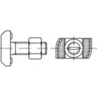 889449400160060 Hammerkopfschrauben M16 60mm 88944 Edelstahl A4 25St. von No Name