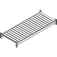 WSF18.11B Fachboden (B x T) 1800mm x 1100mm Stahl verzinkt Verzinkt Metallboden 1St. von No Name