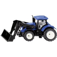 SIKU Spielwaren Landwirtschafts Modell New Holland Traktor mit Frontlader Fertigmodell Traktor Model von SIKU Spielwaren