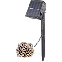 Solar-Lichterkette WS-SL02 100L LED 0.3W Warmweiß Grün von No Name